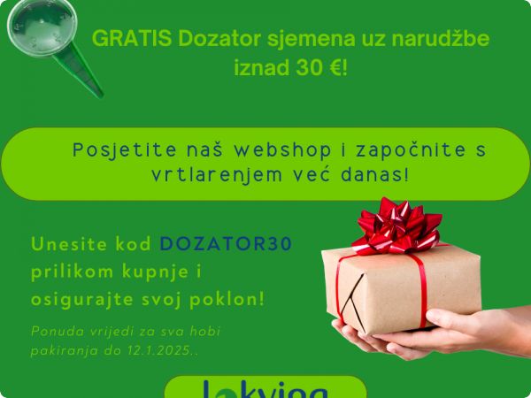 Sjeme za novi početak – godina zdravlja i zelenila