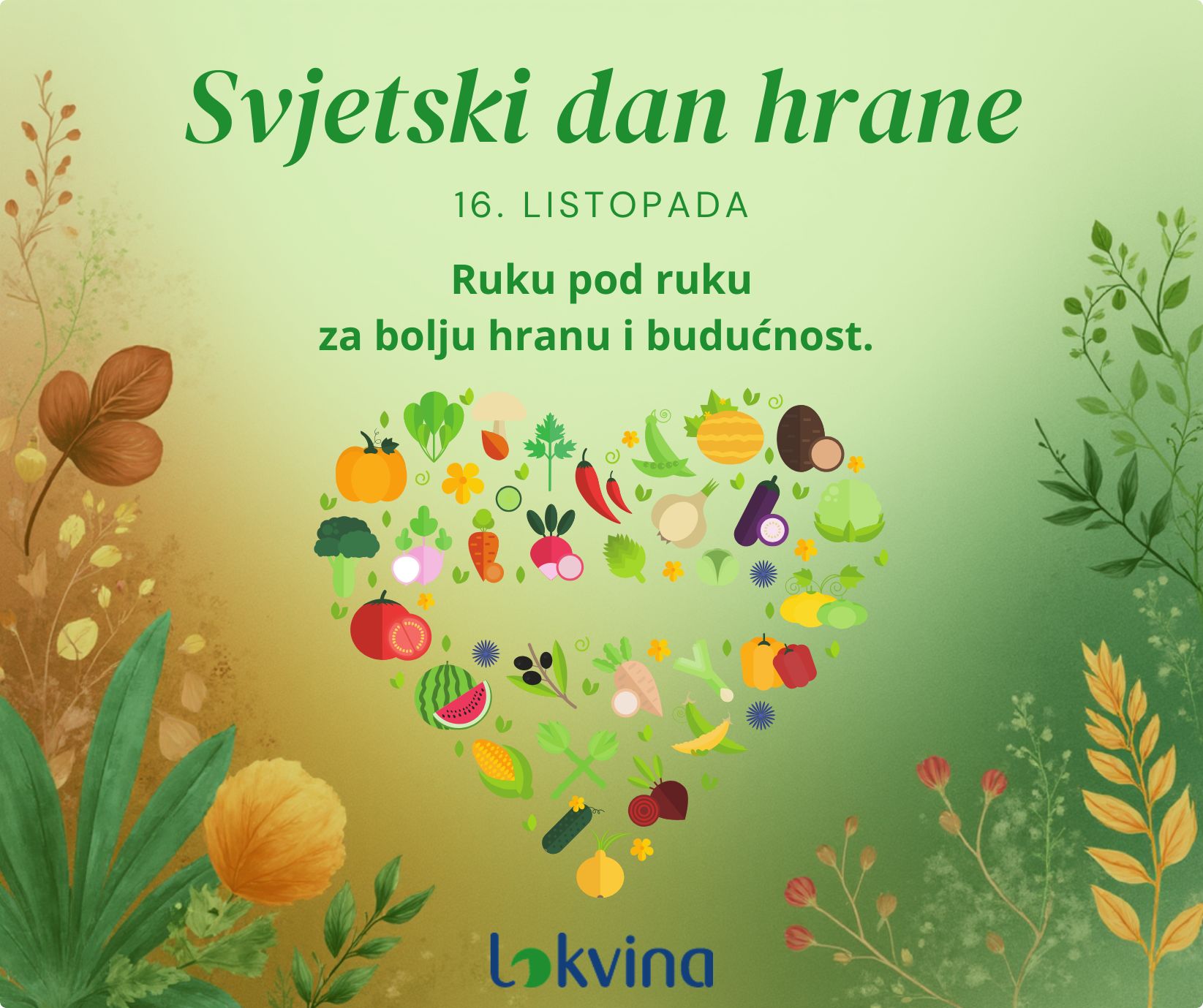 Svjetski dan hrane - 16. listopada 2025.