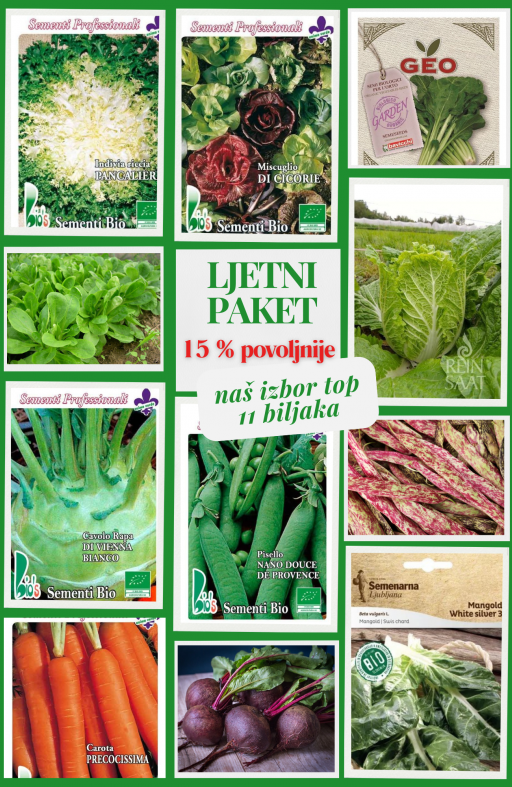 Ljetni paketić sjemena SRPANJ Cijena