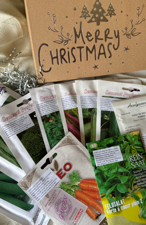 Blagdanski poklon set ekološkog sjemena  Cijena